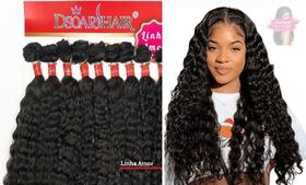 Cabelo Bio Orgânico Cacheado Maravilhosa - 9 pcs - Dsoar Linha Amor