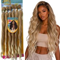 Cabelo Bio Orgânico Ondulado Thais 300g Mega Hair Entrelace
