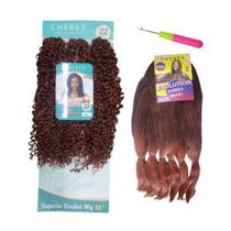 Cabelo Bio Orgânico Super Crochet 60 Cm 300g, Jumbo 400g e Agulha de Brinde Cabelo Bio Orgânico Super Crochet 60 Cm 300g, Jumbo 400g e Agulha de Brinde