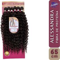 Cabelo Bio Proteína Cacheado Linha Supreme Hair Alessandra 65 cm 300 gramas