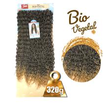 Cabelo Bio Vegetal Cacheado Nanda Sleek Crochet 320gr 75 Cm