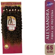 Cabelo Bio Vegetal Cacheado Ser Mulher Modelo Alessandra 65 Cm 300 gramas