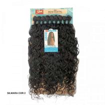 Cabelo Bio Vegetal Cacheado Sleek 80cm 320g 9 Telas para Alongamento Natural e Volume Realista Cabelo Bio Vegetal Cacheado Sleek 80cm 320g 9 Telas para Alongamento Natural e Volume Realista