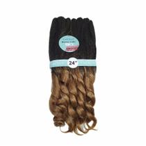 Cabelo Boho Curl Fibra Sintética 400g Para Crochet Braids