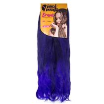 Cabelo Box Braids Jumbão 51" 400g Preto/Azul Cabelo Box Braids Jumbão 51" 400g Preto/Azul