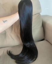 Cabelo Brasileiro Do Sul Castanho 60,65cm/100G Cabelo Brasileiro Do Sul Castanho 60,65cm/100G