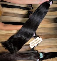 Cabelo Brasileiro do Sul Castanho Natural 70cm 100G Cabelo Brasileiro do Sul Castanho Natural 70cm 100G