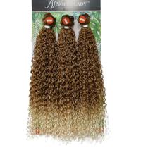 Cabelo Cacheado 65cm Cachos Fechado Fibra De Alta Qualidade