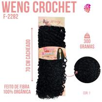Cabelo Cacheado Afro 100 % Organico Weng Para Crochet Braids - Leve - Para o Dia A Dia