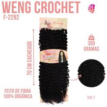 Cabelo Cacheado Afro 100 % Organico Weng Para Crochet Braids - Leve - Para o Dia A Dia