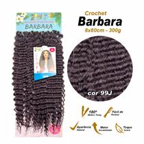 Cabelo Cacheado Barbara Fibra Orgânica Premium Crochet 80Cm