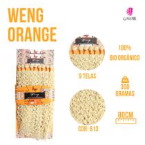 Cabelo Cacheado Bio Organico 320Gr/70Cm -Em tela -Pronto Para Aplicar
