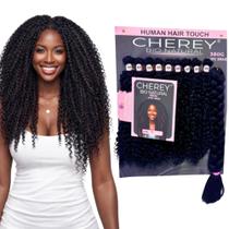 Cabelo Cacheado Cherey Modelo Tendencia 60cm 380gr + Jumbo