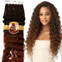 Cabelo Cacheado Com Tranças Boho Braids Praticidade -crochet