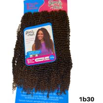 Cabelo Cacheado Crochet Braids Fibra Orgânica Premium 330gr