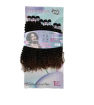 Cabelo Cacheado Curto Bio Vegetal Deusa Várias Cores