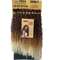 Cabelo Cacheado Emily Breed Love 320g Fibra Bio Proteína
