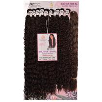 Cabelo Cacheado Entrelace Com Jumbo Miss B 80cm 380g