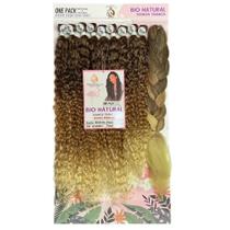 Cabelo Cacheado Entrelace Com Jumbo Miss B 80cm 380g