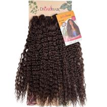 Cabelo Cacheado Fibra Bio Hair Entrelace 60cm Super Natural
