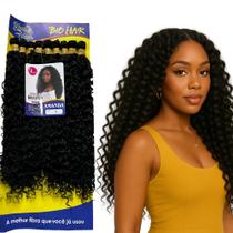 Cabelo Cacheado Fibra Super Natural Para Entrelace Amanda
