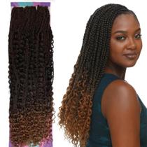 Cabelo Cacheado Gypsy Braids Com Cachos Na Ponta Super Natural