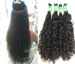 Cabelo Cacheado Humano 65cm 350grs Caipira Mega Fio A Fio