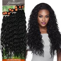 Cabelo Cacheado Longo Fibra De Proteína Pra Entrelace Lilian