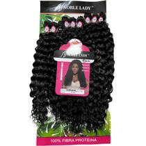 Cabelo Cacheado Noble Lady Fibra Proteína Entrelace