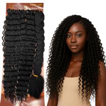 Cabelo Cacheado Orgânico Com Jumbo 2 Em 1 Para Gypsy Braids