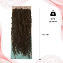 Cabelo Cacheado Passion Twist Crochet 270gr 60cm