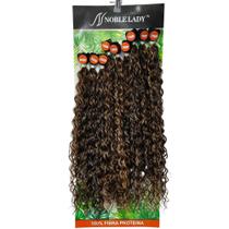 Cabelo Cacheado Semelhante ao Humano De Proteina Tina