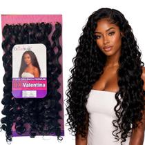 Cabelo Cacheado Valentina Dsoar Hair Fibra Premium 300gr