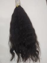 Cabelo castanho medio 50cm Cabelo castanho medio 50cm