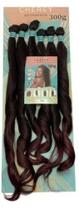 Cabelo Cherey Bio Fibra Liso Ondulado Perla 6x 60cm 300g