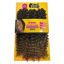 Cabelo Crochet Âmbar Orgânico 60cm Castanho Escuro/Mel