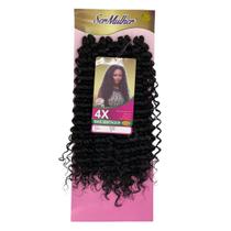 Cabelo Crochet Braid Cacheado Fibra Orgânica Ser Mulher Ritmo 50cm 340g Natural com Volume