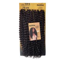 Cabelo Crochet Braid Raissa 75cm Fibra Bio Proteína Cacheado
