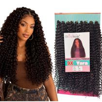 Cabelo Crochet Braids Yara 9X Fibra Premium 300g Efeito Natural