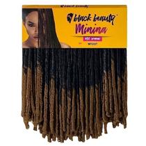 Cabelo Crochet Minina Nina 430g - 45cm Castanho/Mel