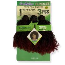 Cabelo Curto Cacheado Orgânico Bio Vegetal Modelo Gonivo Ser Mulher Entrelace 60cm 285g