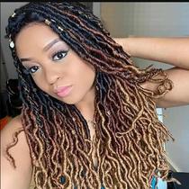 Cabelo de crochê Bylatt Faux Locs 30 cm 120 fios, 8 pacotes Cabelo de crochê Bylatt Faux Locs 30 cm 120 fios, 8 pacotes