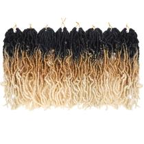 Cabelo de crochê Bylatt Faux Locs 30 cm, 8 pacotes, 120 fios Cabelo de crochê Bylatt Faux Locs 30 cm, 8 pacotes, 120 fios