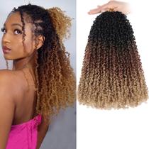 Cabelo de crochê COOKOO Yanky Twist 30 cm sintético 8 peças para mulheres Cabelo de crochê COOKOO Yanky Twist 30 cm sintético 8 peças para mulheres