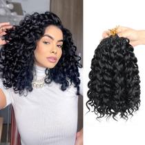 Cabelo de crochê Datanala GoGo Curl Ocean Wave 30 cm, 8 pacotes Cabelo de crochê Datanala GoGo Curl Ocean Wave 30 cm, 8 pacotes