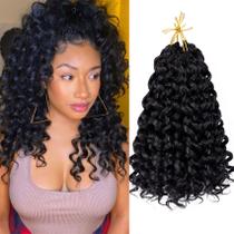 Cabelo de crochê EERYA Gogo Curl, 30 cm, curto, encaracolado, 7 pacotes para mulheres Cabelo de crochê EERYA Gogo Curl, 30 cm, curto, encaracolado, 7 pacotes para mulheres