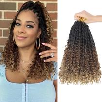 Cabelo de crochê Julen Boho Crochet Braids 30 cm Goddess T1B-30-27 Cabelo de crochê Julen Boho Crochet Braids 30 cm Goddess T1B-30-27