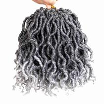 Cabelo de crochê Moli Moli 144 fios Short Goddess Faux Locs Cabelo de crochê Moli Moli 144 fios Short Goddess Faux Locs