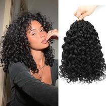 Cabelo de crochê Naniciar Gogo Curl Ocean Wave 30 cm, 8 pacotes Cabelo de crochê Naniciar Gogo Curl Ocean Wave 30 cm, 8 pacotes