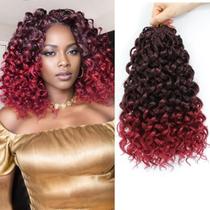 Cabelo de crochê Naniciar Pretwisted Gogo Curl 30 cm, 8 pacotes